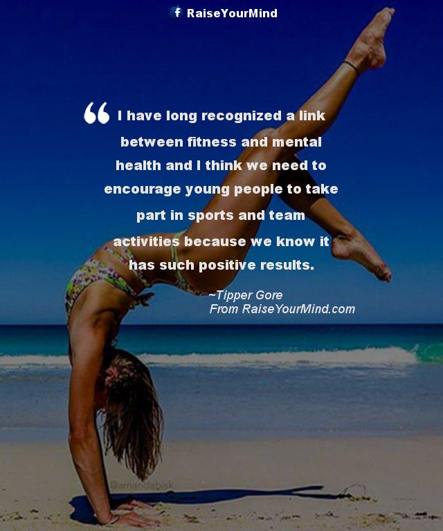 Fitness Motivational Quotes | I have long recognized a link between ...