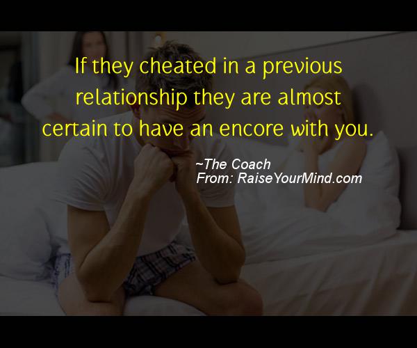 Cheating Verses And Funny Quotes If They Cheated In A Previous Relationship They Are Almost